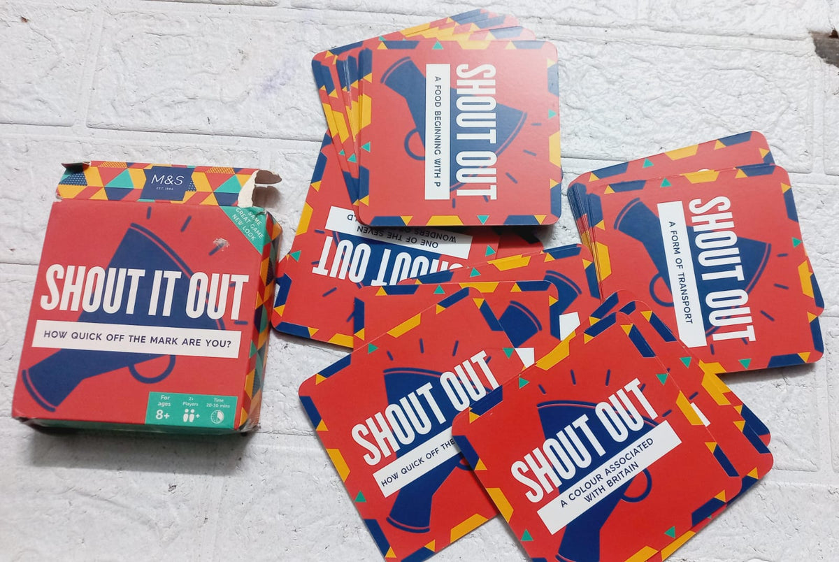 Shout It Out Family Card Game