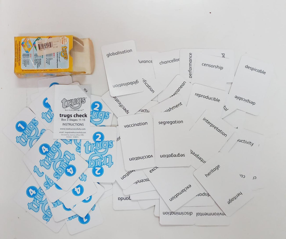 Trugs Check Box 3 - Teach Reading Using Games (TC3)