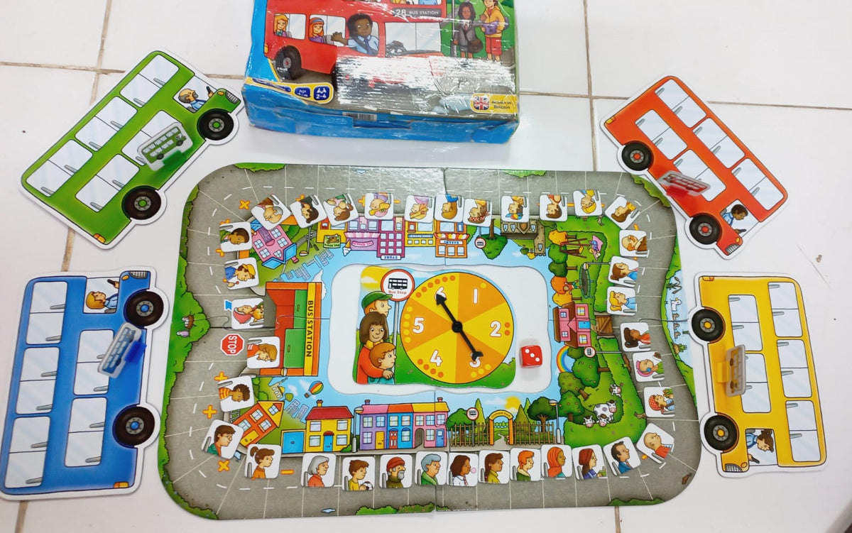 Orchard Toys Bus Stop Board Game