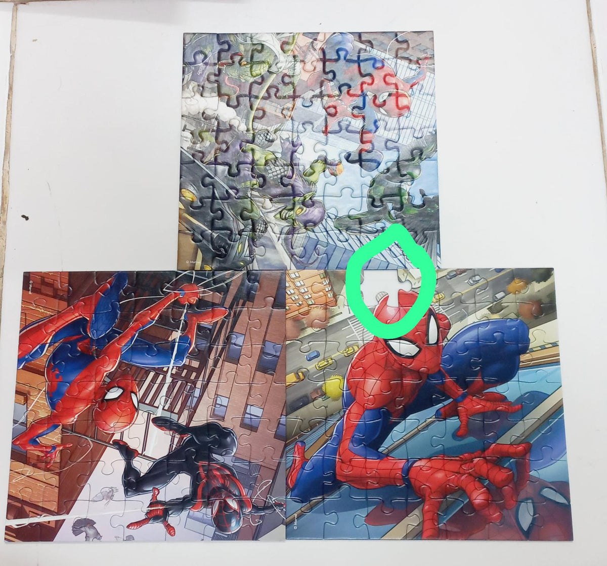 Ravensburger Spider-Man 3 in 1 Jigsaw Puzzle (3x49 Pcs)