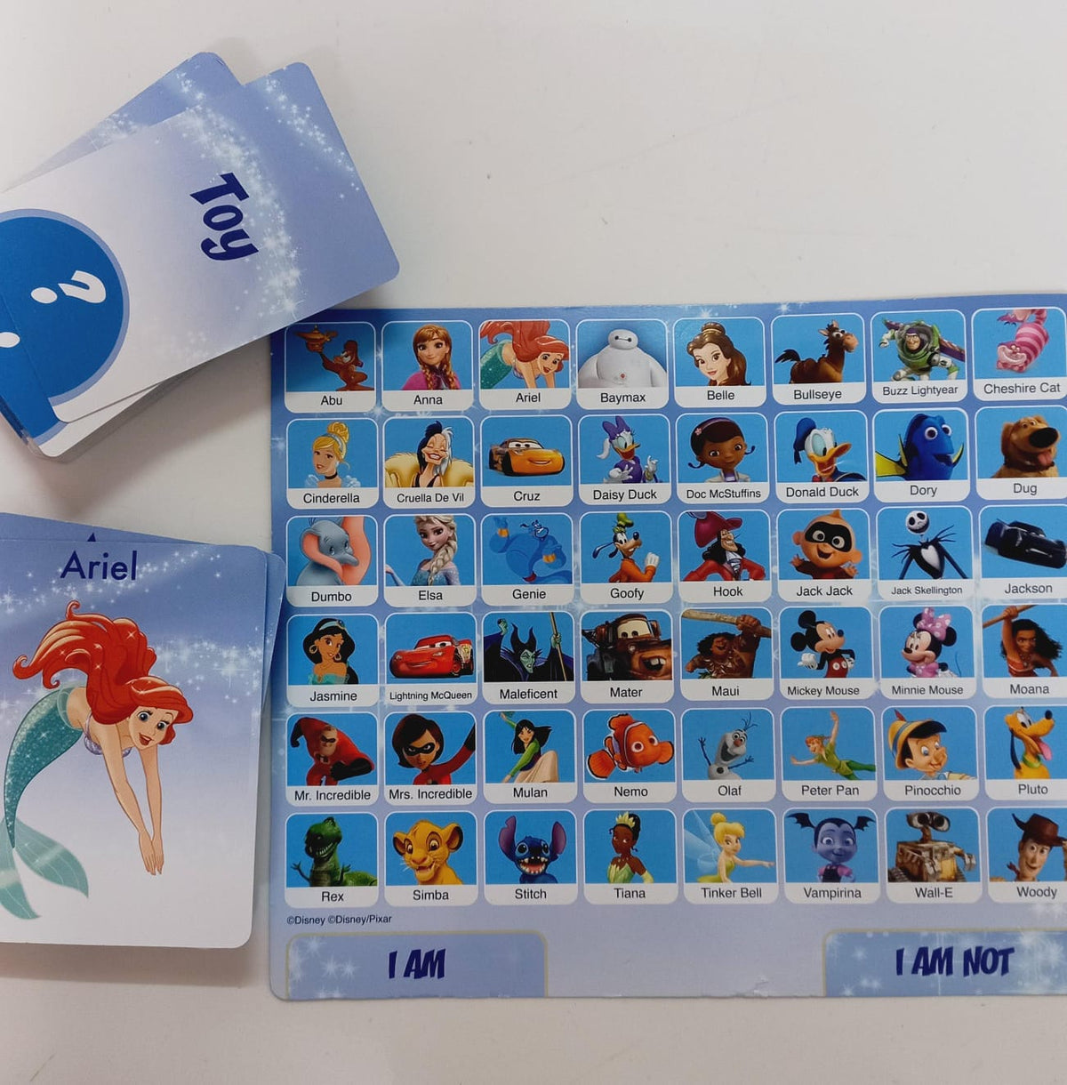 Disney Hedbanz Picture Guessing Board Game