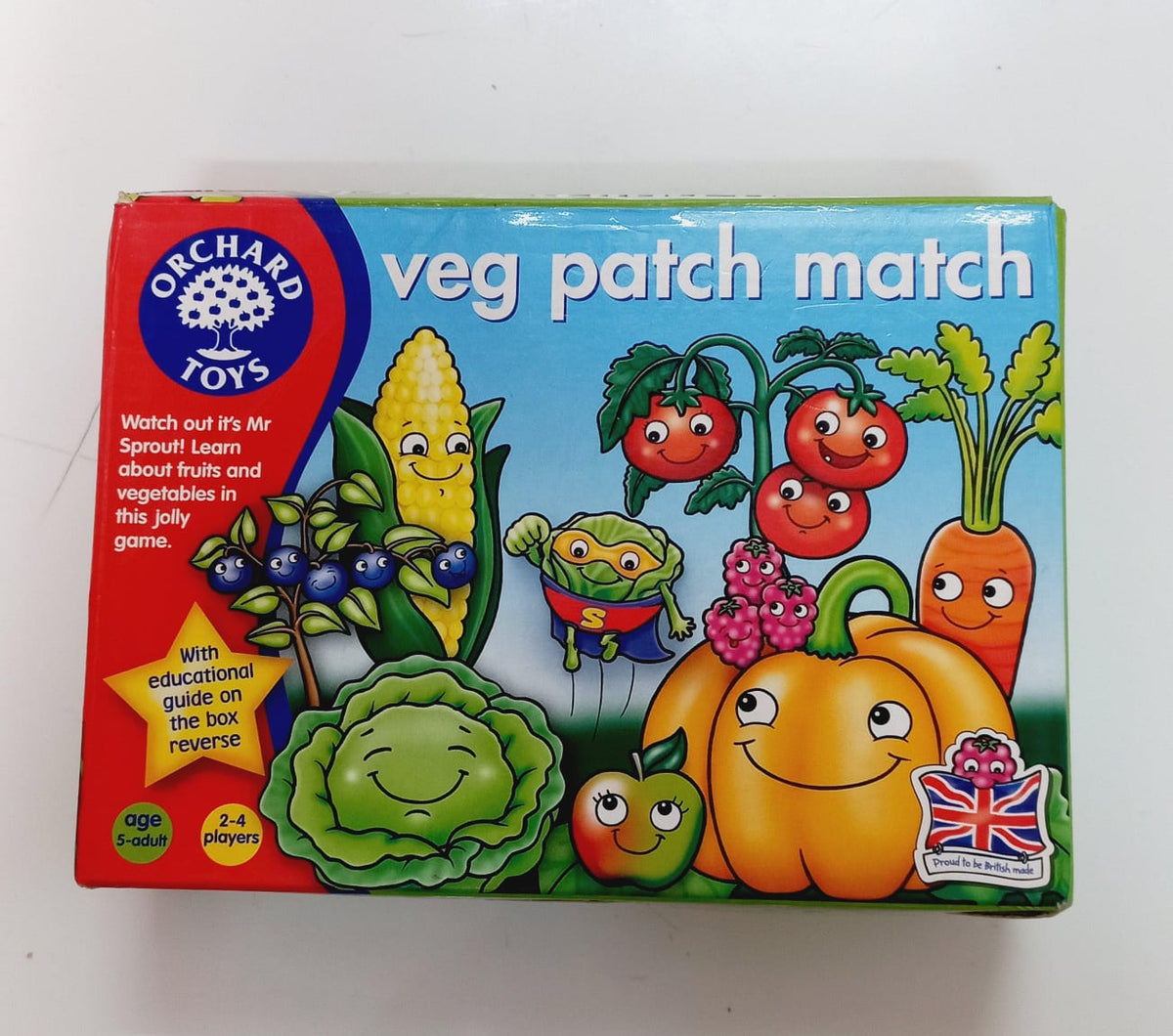 Orchard Toys Veg Patch Match Board Game