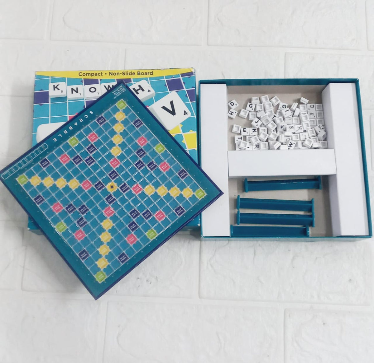 Travel Scrabble Compact Board Game